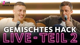 Gemischtes Hack LIVE: Teil 2 mit Felix Lobrecht und Tommi Schmitt | 1LIVE Krone 2020