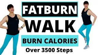 30 MIN FAST FATBURN WALK | FOR WOMEN OVER 50 Fast Walk Burn Fat Over 3500 Steps