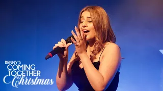 Amber Sindoni (aka Ambraya) performs 'Angels we have heard on high' on Coming Together Christmas