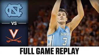 North Carolina vs. Virginia Full Game Replay | 2023-24 ACC Men's Basketball