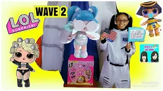 NEW L.O.L SURPRISE DOLLS WAVE 2 CONFETTI POP SERIES 3 UNBOXING REVIEW FULL BOX  WAVE 2 BIG SISTERS.