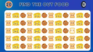 🍔 Fun Food Challenge: Spot the Difference! 🍰🔍