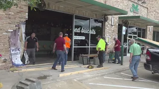 College Station Police: Car drives through restaurant, five reported injured