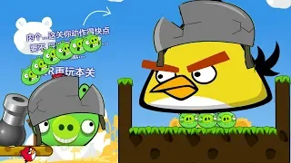 Angry Birds Cannon 3 - HIT THE BAD PIG TO RESCUE GIRLFRIEND BIRD GAMEPLAY!