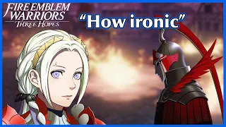 Edelgard makes a Flame Emperor joke - Fire Emblem Warriors Three Hopes