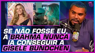 NALDO conta DETALHES EXCLUSIVOS do convite da BRAHMA para GISELE BÜNDCHEN