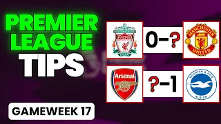 PREMIER LEAGUE Predictions & Betting Tips | GAMEWEEK 17