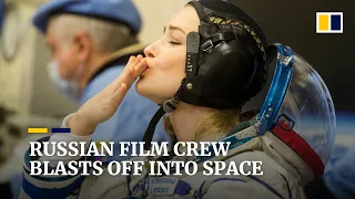 Russian film crew beats Tom Cruise to arrive first in orbit for maiden shoot in space