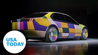 BMW unveils color-changing, talking car at CES 2023 in Las Vegas | USA TODAY