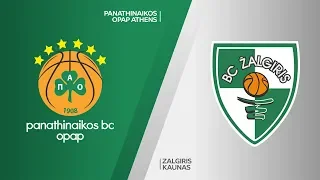 Panathinaikos Athens - Zalgiris Kaunas Highlights | Turkish Airlines EuroLeague, RS Round 20