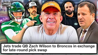 Former Jets QB Zach Wilson Traded to the Denver Broncos! | The Lombardi Line - APRIL 22, 2024