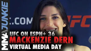 Mackenzie Dern coming for 'Submission of the Year' | UFC on ESPN+ 36 pre-fight interview