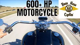 BOSS HOSS V8 MOTORCYCLE 600+ HP | BEAST OF A MOTORCYCLE!!