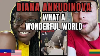 Diana Ankudinova, Brandon Stone - What a Wonderful World Reaction | FIRST TIME HEARING