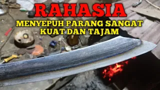 RAHASIANYA MENYEPUH PARANG SANGAT KUAT DAN TAJAM!!!!