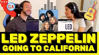 First Time Hearing Led Zeppelin Going to California Reaction - NOT WHAT WE WERE EXPECTING FROM LZ!