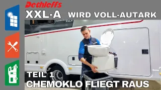 Projekt Dethleffs Globetrotter XXLA - Teil 1 - Projektvorstellung und Clesana C1