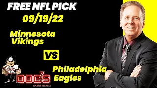 NFL Picks - Minnesota Vikings vs Philadelphia Eagles Prediction, 9/19/2022 Week 2 NFL Free Picks