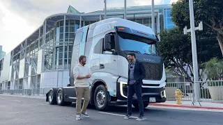 Hydrogen Semi Truck Full Tour! Nikola Tre FCEV Deep Dive - Battery Integration w/ Hydrogen Explained