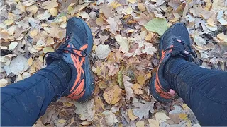 Полевые испытания Asics Gel Sonoma 6 GTX. Осень, лес / грязь / песок.