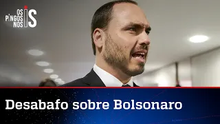 Carlos Bolsonaro faz forte desabafo sobre o pai nas redes sociais