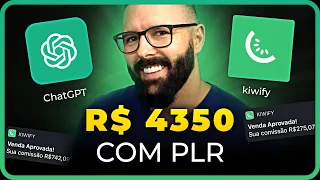 PLR com CHATGPT, Ganhar R$150 por DIA na KIWIFY Fácil (Passo a Passo Novo e Completo p/ Iniciantes)