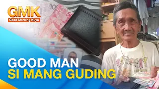 Matandang namumulot ng bote at plastic cups, nagsauli ng wallet na may lamang pera | Something Good