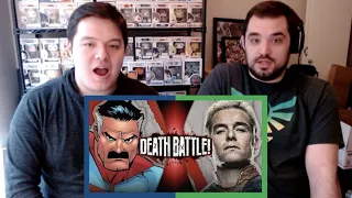 OMNI-MAN VS HOMELANDER | DEATH BATTLE REACTION!