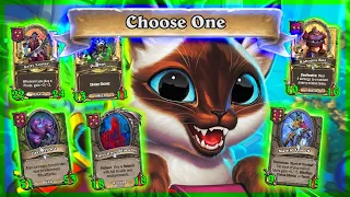 JUST CHOOSE ONE - Hearthstone Battlegrounds - The Cat - Mr. Bigglesworth