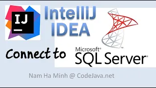 How to Connect to Microsoft SQL Server in IntelliJ IDEA