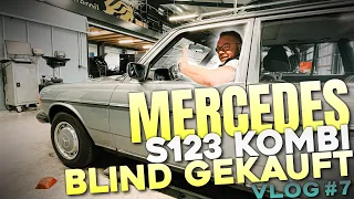 VLOG#7 -  Mercedes S123 240D | BLIND GEKAUFT?! 😳