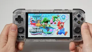 Retroid Pocket 4 Pro testing Switch games