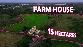 Farm House 1031, Factory, Pasture Land, Rice Field with River Banks 15 hectares TCT For Sale● Manila