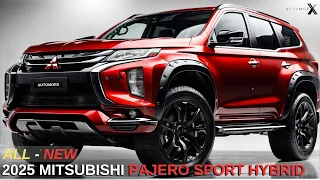 Mitsubishi Pajero Sport Hybrid 2025 Launched | More Modern and More Comfortable!