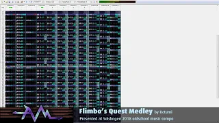 Uctumi - Flimbo's Quest Medley (openMPT view)