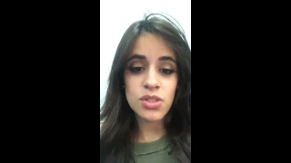 Camila Cabello Instagram Live | December 13rd, 2017 | (Part 1)