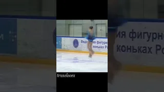 Самое ужасное падение Александры Трусовой.. #фигурноекатание #сашатрусова #subscribe #skating