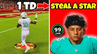 Tyreek Hill But Every Touchdown He Scores I Steal A Player