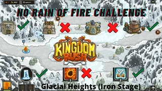 HARD: No Rain of Fire Challenge - Glacial Heights Iron Stage - Veteran Difficulty