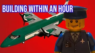 Building Lego City Cargo Plane 7734 Within An Hour