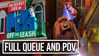 Full POV Ride-through of Secret Life of Pets: Off the Leash at Universal Studios Hollywood
