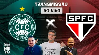 Coritiba x São Paulo | AO VIVO | Campeonato Brasileiro 2023 | Rádio Craque Neto