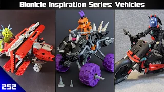 Bionicle Inspiration Series Ep 252 Vehicle MOCs