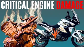 ENGINE BREAKS at 190 km/h on a KTM 1290 Super Adventure R // KTM Warranty & Service