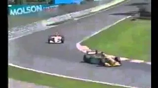 Senna vs Schumacher: dangerous move by the German