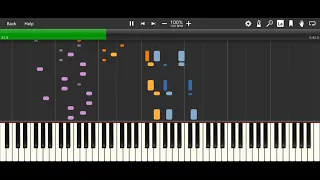 J.S.Bach - Gigue Fugue in G Major BWV 577 - Organ 2019 - Synthesia HD 60 fps