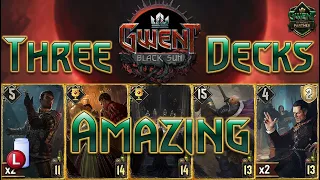 THREE AMAZING DECKS | GWENT DOUBLE DOWN SEASONAL EVENT NILFGAARD DECK GUIDE