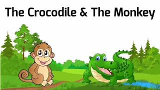 Short stories | Moral stories for kids | The crocodile and the monkey | Bedtime story |