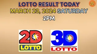 2pm Lotto Result March 23, 2024 Saturday