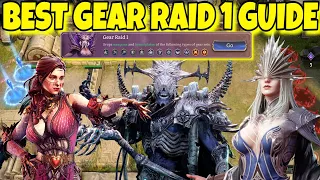 BEST Gear Raid 1 Guide Watcher Of Realms